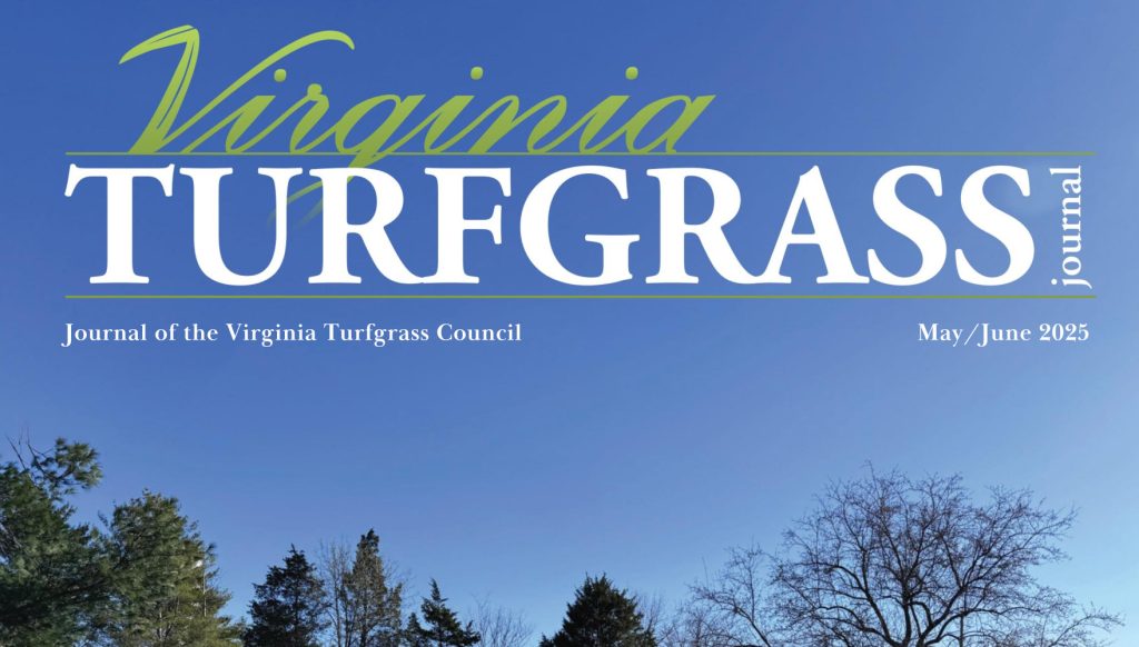 MowCow on the cover of Virginia Turfgrass Journal